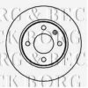 BORG & BECK BBD4076 Brake Disc